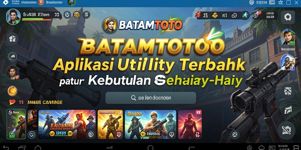 Tampilan antarmuka aplikasi BATAMTOTO yang modern dan user-friendly.