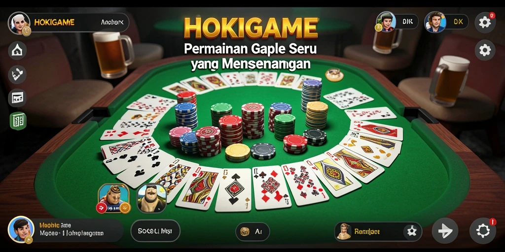 Tampilan menarik dari gameplay HOKIGAME yang seru.