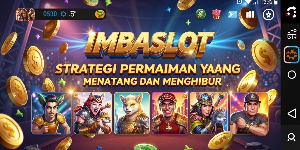 Tampilan aksi seru dari gameplay IMBASLOT yang membutuhkan strategi cerdas.