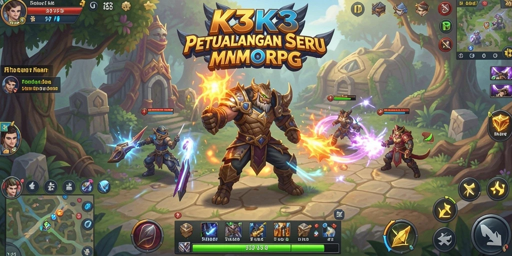 Gameplay seru di K3K3 dengan petualangan menakjubkan.