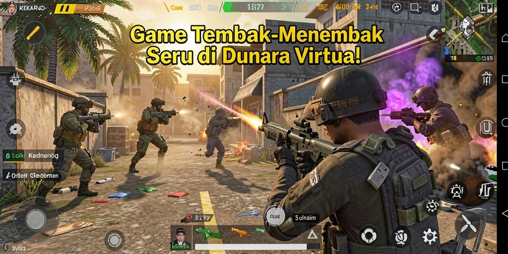 Gameplay seru di <strong>KEKAR4D</strong> dengan pertempuran intens.