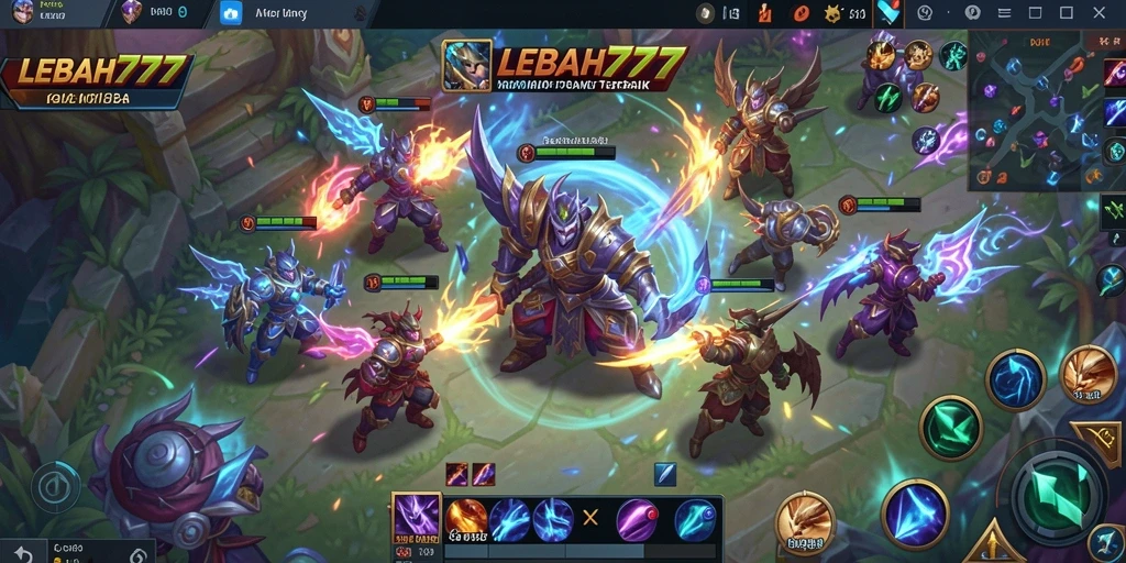 Tampilan seru saat bertempur di arena LEBAH777.