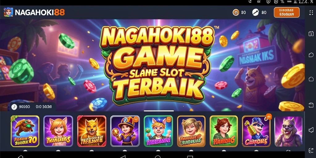 Tampilan gameplay menarik dalam NAGAHOKI88 yang seru.