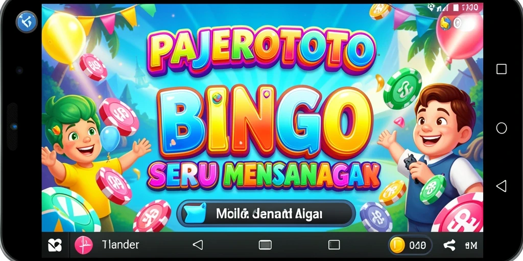 Tampilan menarik saat bermain Bingo di PAJEROTOTO.