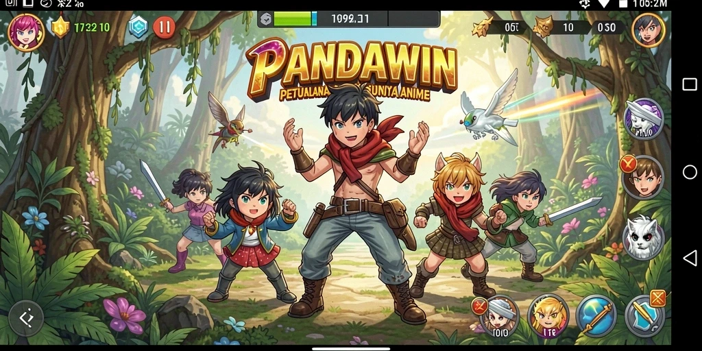 Tampilan menarik dari gameplay PANDAWIN yang memikat.