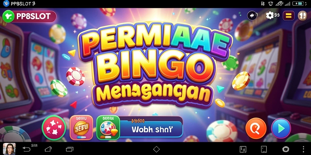 Tampilan gameplay seru dari PP8SLOT yang penuh warna.