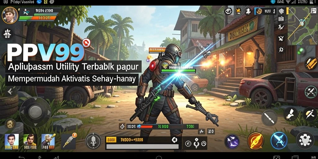 Tampilan antarmuka utama PPV99 yang user-friendly.