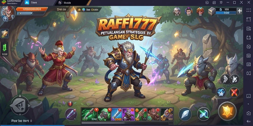 Tampilan gameplay menarik dari RAFFI777 dengan elemen strategi yang mendebarkan.