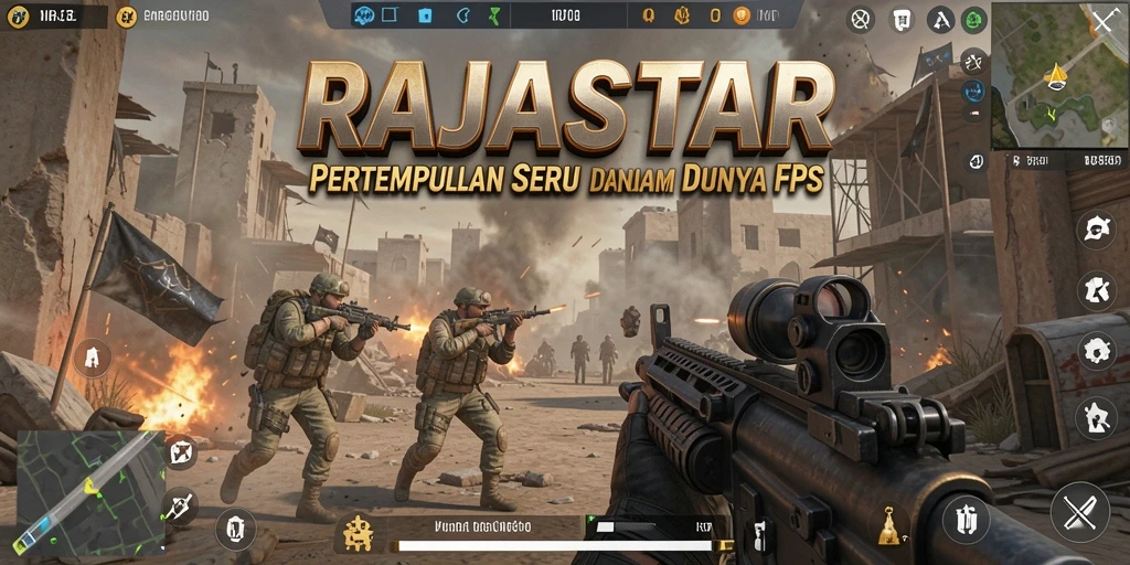 Tampilan gameplay <strong>RAJASTAR</strong> yang seru dan mendebarkan.