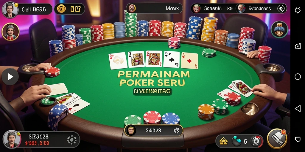 Tampilan gameplay Poker yang menarik di SE328.