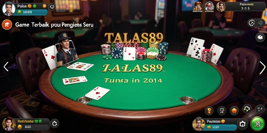 Screenshot TALAS89 menampilkan gameplay seru poker yang mendebarkan.