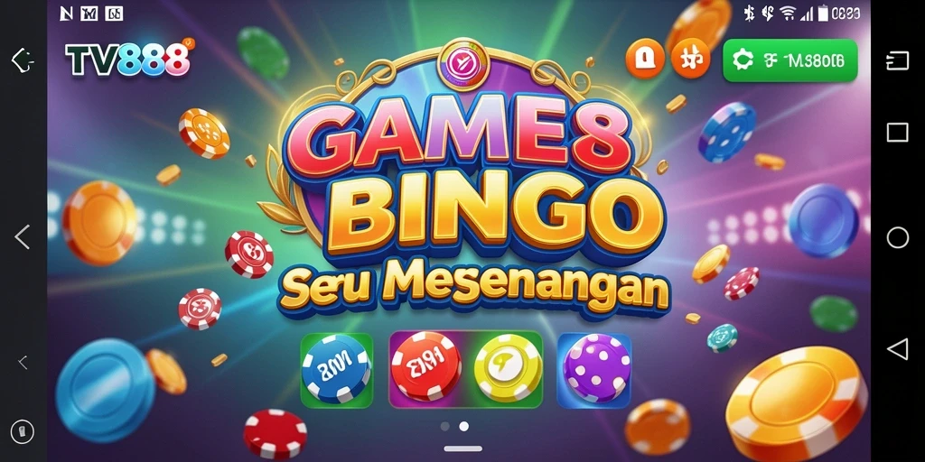 Tampilan gameplay seru dan interaktif dari TV888 Bingo.