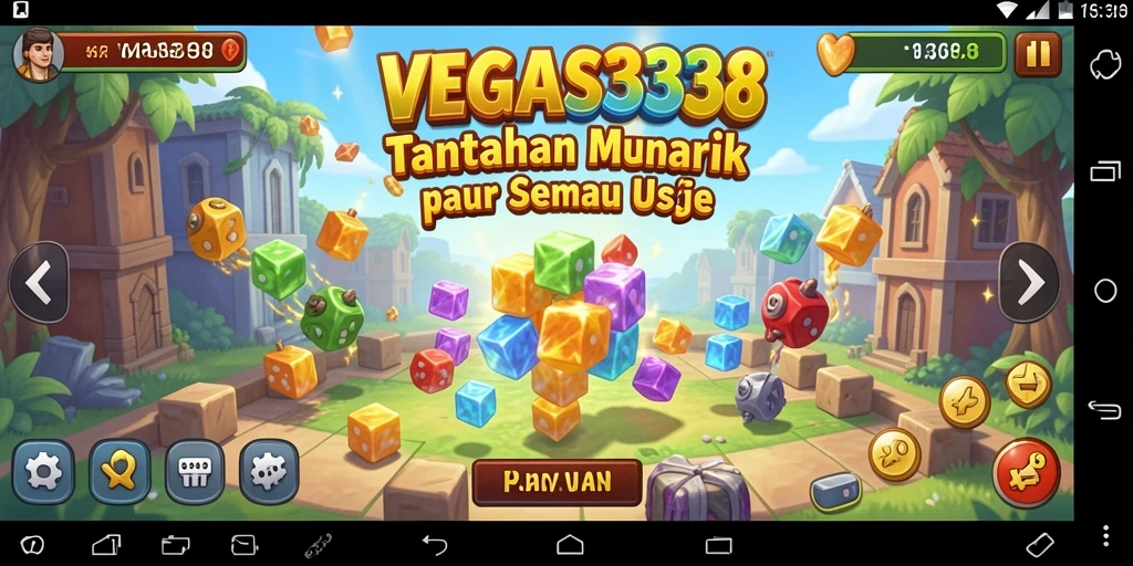 Menampilkan gameplay <strong>VEGAS338</strong> yang penuh tantangan dan kesenangan.